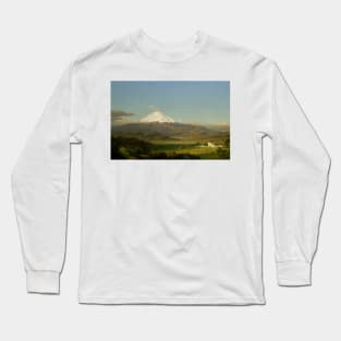 Cotopaxi by Frederic Edwin Church Long Sleeve T-Shirt